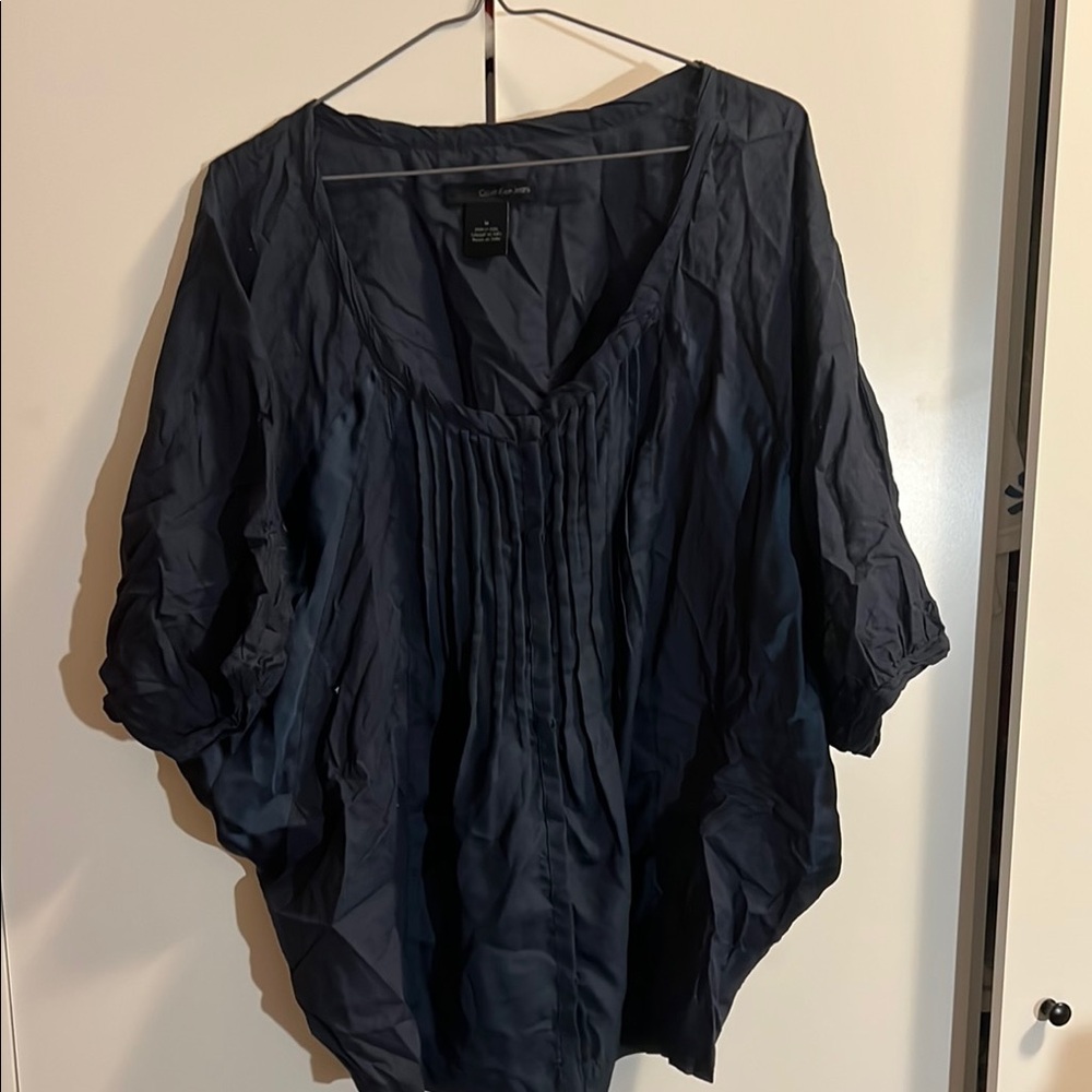 Women's Navy Blouse